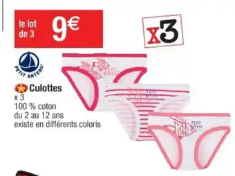 Cora x Carrefour Culottes offre
