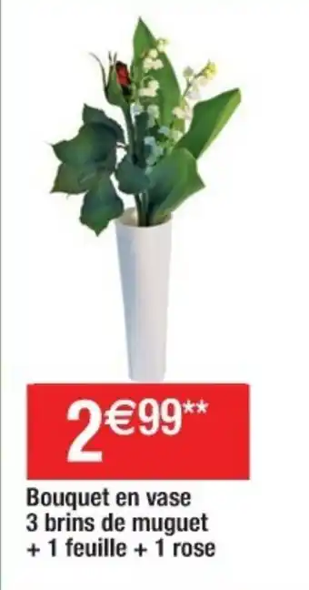 Cora x Carrefour Bouquet en vase offre