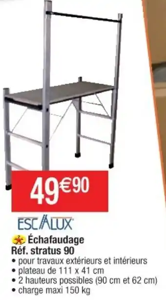 Cora x Carrefour Échafaudage offre