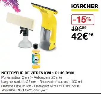 Nettoyeur de vitres kiwi 1 plus D500
