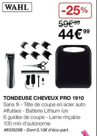 Costco Tondeuse cheveux pro 1910 offre