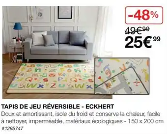 Costco Tapis de jeu réversible - eckhert offre