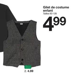 Gilet de costume enfant