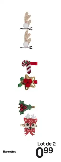 Zeeman Barrettes offre