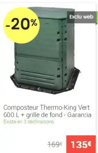 Composteur thermo-king vert