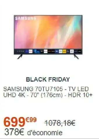 Cdiscount Samsung offre