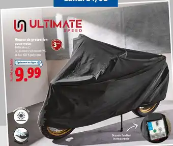 Lidl ULTIMATE Housse de protection pour moto offre