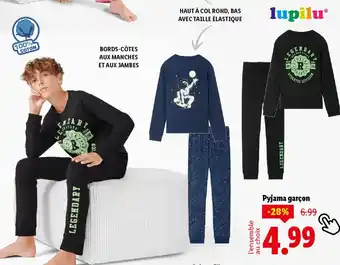 Lidl LUPILU Pyjama garçon offre