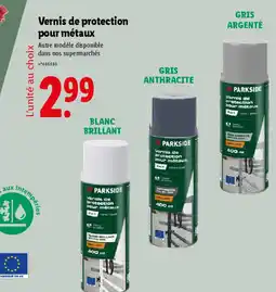 Lidl PARKSIDE Vernis de protection pour métaux offre