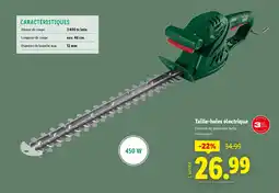 Lidl PARKSIDE Taille-haies électrique offre