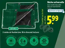 Lidl Bâche universelle offre