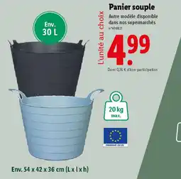 Lidl Panier souple offre