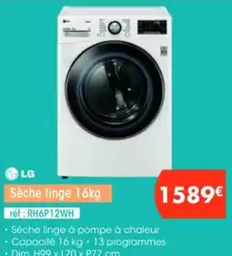 Pro&Cie LG Sèche linge offre