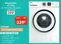 Pro&Cie OCEAN Lave linge frontal offre