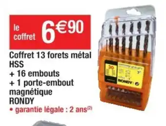 Coffret 13 forests métal