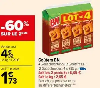 Carrefour Goûters BN offre
