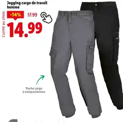 Lidl Parkside Jogging cargo de travail offre