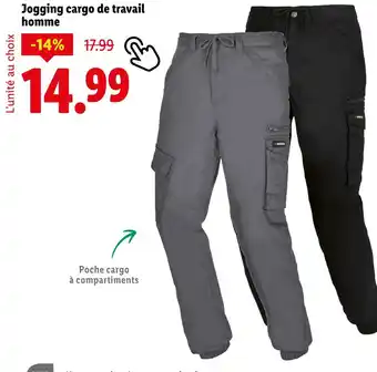 Lidl Parkside Jogging cargo de travail offre