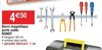 Cora x Carrefour Barre magnétique offre