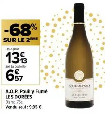 A.O.P Pouilly Fumé