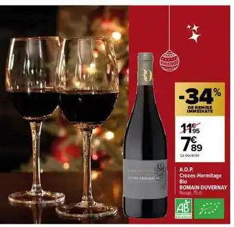 A.O.P Crozes-Hermitage
