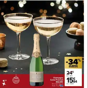 Carrefour Champagne Cuvée Premium offre