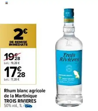 Carrefour Rhum Blanc Agricole de La Martinique offre