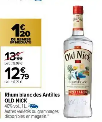Rhum Blanc Des Antilles