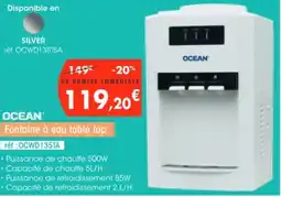 Pro&Cie OCEAN Fontaine à eau table top offre