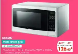 Pro&Cie OCEAN Micro-ondes grill offre