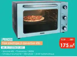 Pro&Cie PRINCESS Four électrique à convection offre