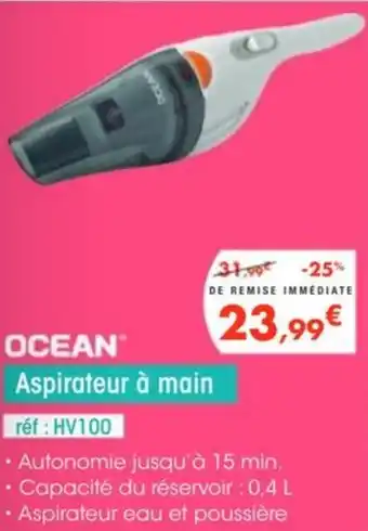 Pro&Cie OCEAN Aspirateur à main offre