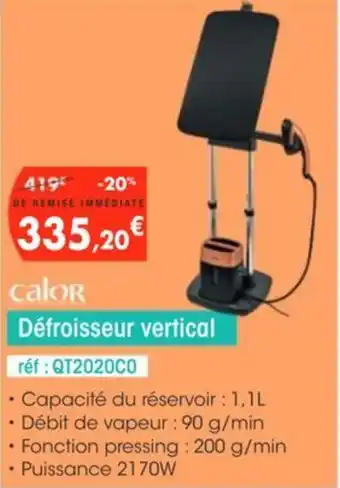 Pro&Cie CALOR Défroisseur vertical offre