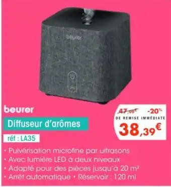 Pro&Cie BEURER Diffuseur d'arômes offre