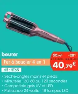 Pro&Cie BEURER Fer à boucler 4 en 1 offre