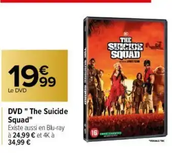 Carrefour DVD The Suicide Squad offre