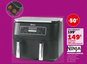 Super U NINJA Friteuse airfryer offre