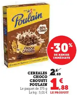 Super U POULAIN hoco crousti offre