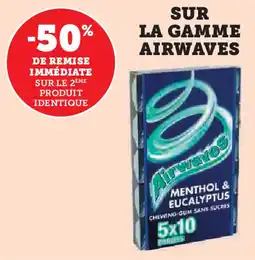 Super U AIRWAVES Sur la gamme offre