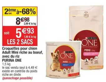Cora x Carrefour Croquettes pour chien offre