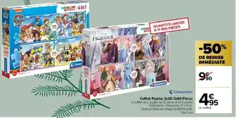 Coffret Puzzles 2x20+2x60 Pièces