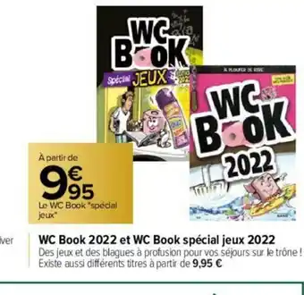 WC Book 2022 Et WC Book Spécial Jeux 2022