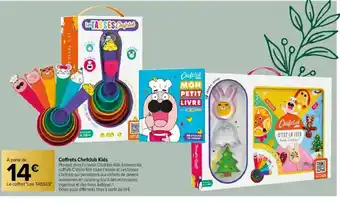 Carrefour Coffrets Chefclub Kids offre