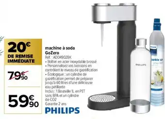 Carrefour Machine à Soda offre
