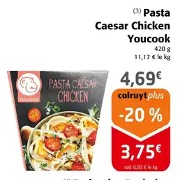 Colruyt Youcook Pasta Caesar Chicken offre