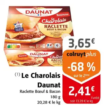 Colruyt Daunat Le Charolais offre