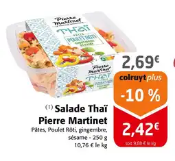 Colruyt Pierre Martinet Salade Thaï offre