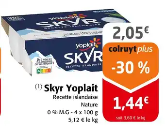 Colruyt Yoplait Skyr offre