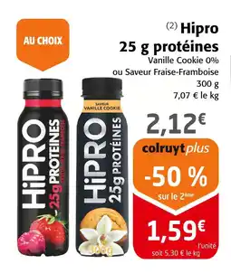 Colruyt Hipro Hipro 25 g protéines offre