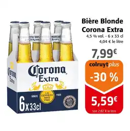 Colruyt Corona Extra Bière Blonde offre